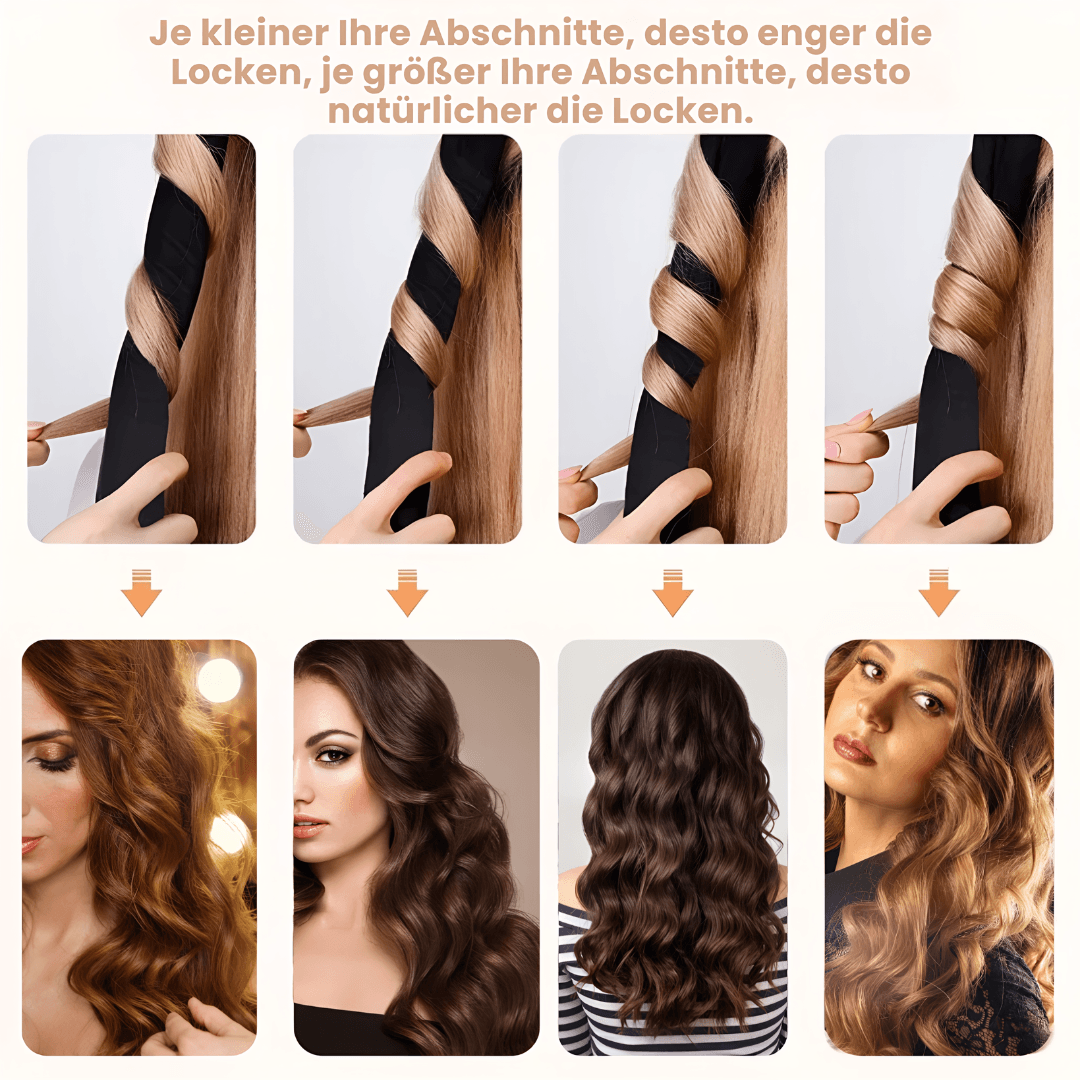 HeatlessCurl - DIY Beachwaves über Nacht - ohne Hitze für langanhaltende Locken - Velvære