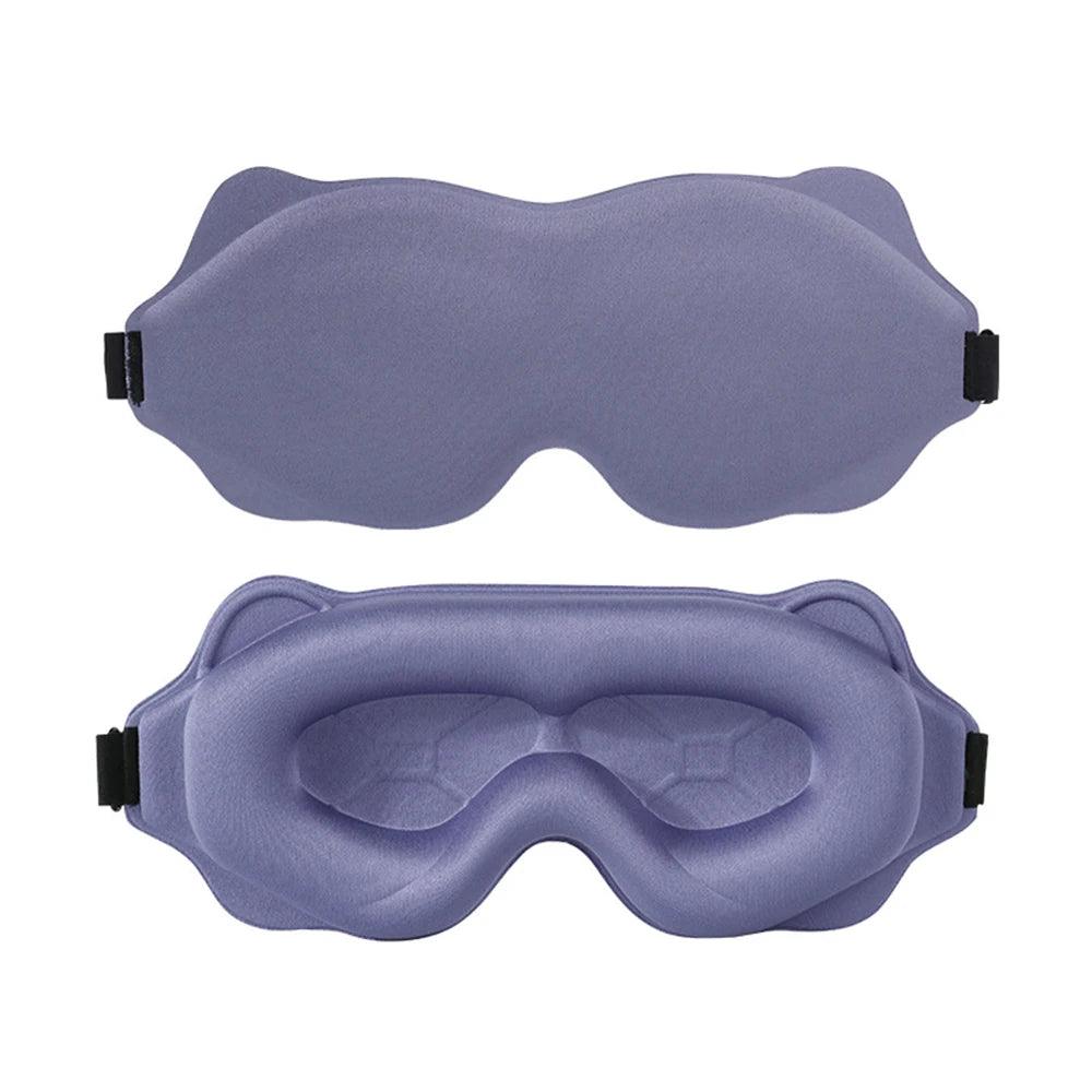 PureSleep Max – 3D-Augenmaske mit atmungsaktivem Material – Maximale Dunkelheit, ultraweich & für empfindliche Haut - Velvære