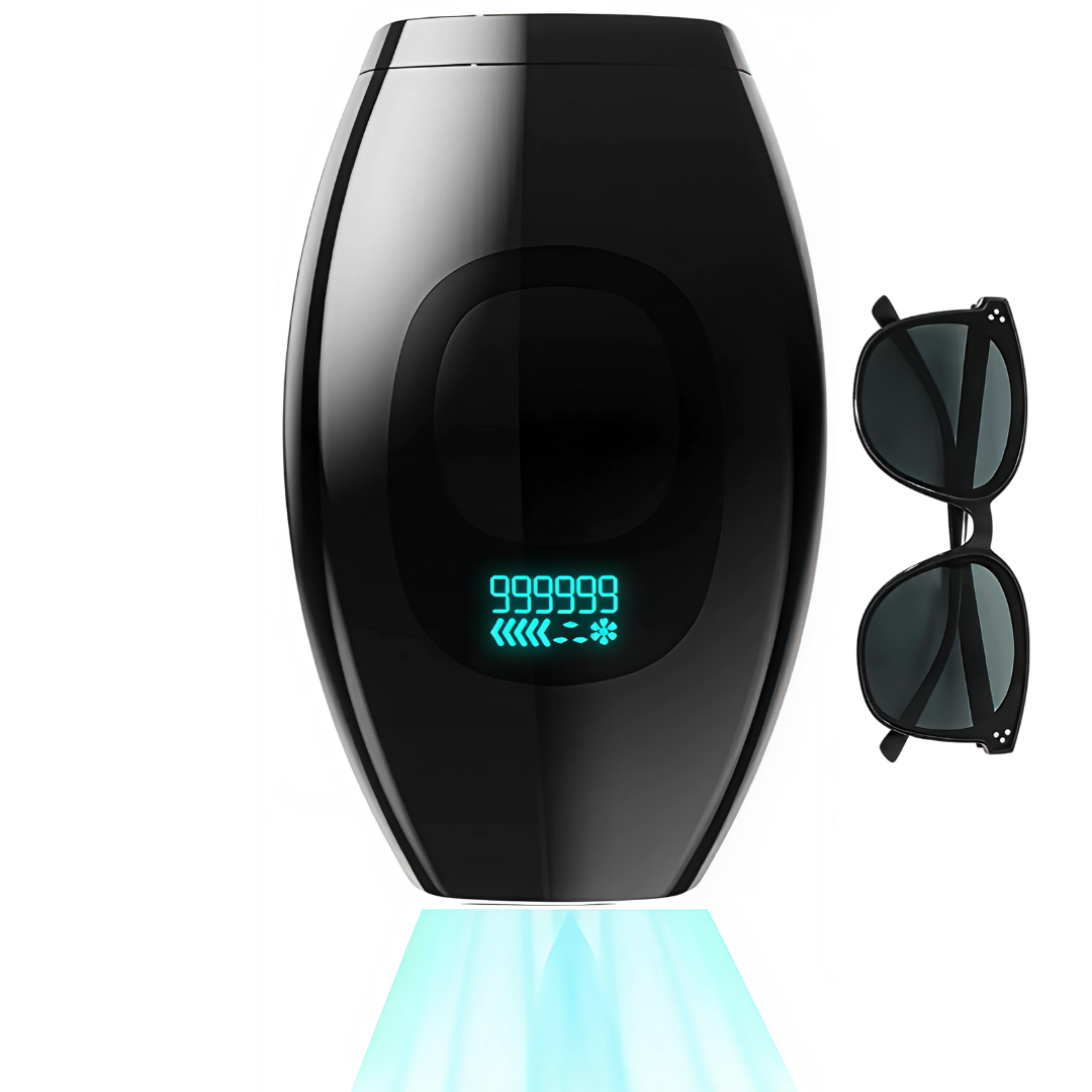 SkinPure Pro - Premium IPL Haarentfernungsgerät für glatte Haut – dauerhafte Haarentferung ideal für empfindliche Haut & alle Körperzonen