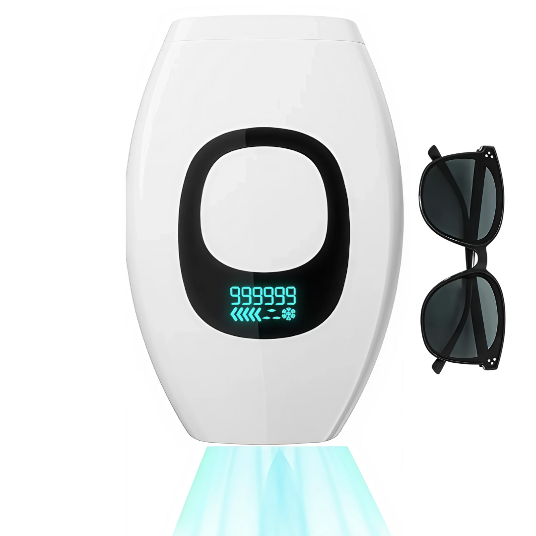SkinPure Pro - Premium IPL Haarentfernungsgerät für glatte Haut – dauerhafte Haarentferung ideal für empfindliche Haut & alle Körperzonen