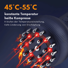 LymphoFlow Therapy – Elektrisches Lymphdrainage- oder Schröpfmassagegerät – Reduziert Cellulite, fördert Durchblutung & entspannt Muskeln - Velvære