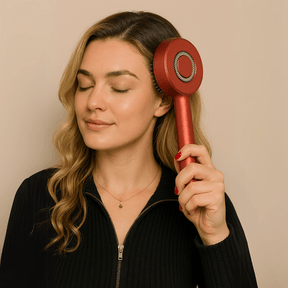 HairBloom Pro - Haarwachstum, Rotlichttherapie und Kopfmassage - Velvære