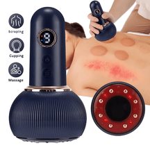 LymphoFlow Therapy – Elektrisches Lymphdrainage- oder Schröpfmassagegerät – Reduziert Cellulite, fördert Durchblutung & entspannt Muskeln - Velvære