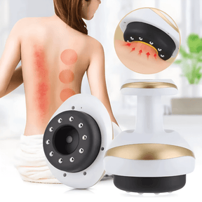 LymphoFlowX – Schröpfmassagegerät mit Wärme & Vakuum – Fettverbrennung, Muskelerholung & Hautglättun - Velvære