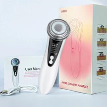 GlowLift – 5in1 Hochfrequenz & LED-Gesichtsmassager – Hautstraffung, Anti-Aging & Tiefenreinigung - Velvære
