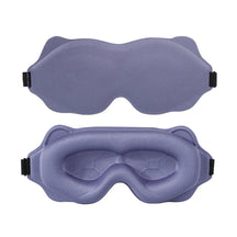 PureSleep Max – 3D-Augenmaske mit atmungsaktivem Material – Maximale Dunkelheit, ultraweich & für empfindliche Haut - Velvære